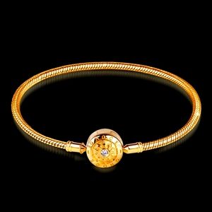 Gnoce 18K Gold Vermeil 925 Sterling Silver charm Bracelet